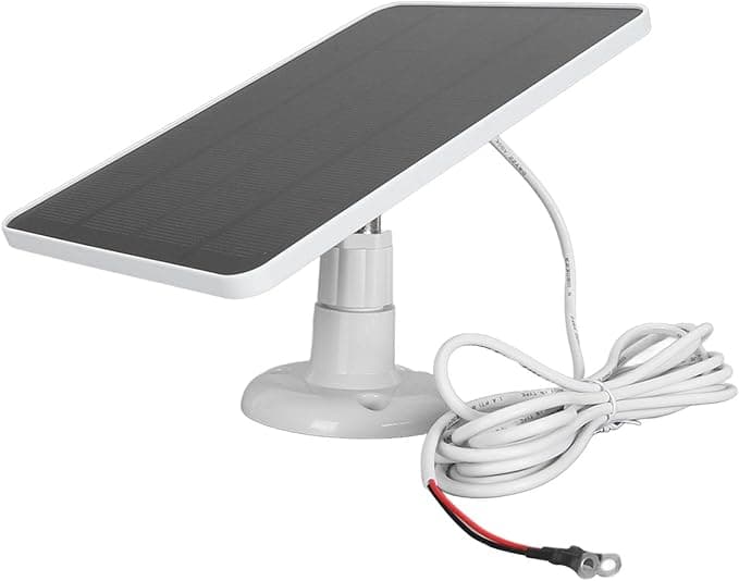 Google Ring 10W Solar Panel Video Doorbell for Google Nest Waterproof IP66 Weatherproof Outdoor with Bracket Charging Cable Outdoor Camera Charger