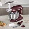 Berlinger Haus Food processor, 1500 W, 5.5 litre stainless steel bowl, meat grinder with tray and sausage filler, 3 pasta accessories, 1.5 l glass mixing bowl incl - Image 7