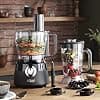 Russell Hobbs Desire 24732 Electric Food Processor, Bowl with 1.5 Litre Usable Capacity, 1.5 L Plastic Pitcher, Stainless Steel Blades, Reversible Slicing/Grating Disc, Hook - Image 3