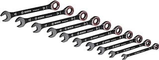 Bosch Professional set de clés mixtes 10 pièces (8/10/12/13/14/15/16/17/18/19 mm, sac) - Set Amazon Exclusive