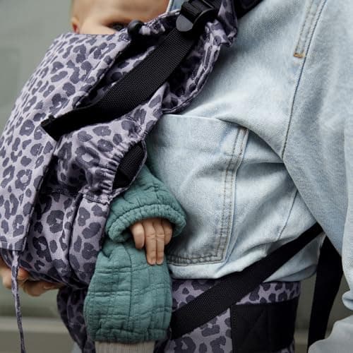 Stokke Limas Flex, Leopard Lilac (OCS) Baby Carrier with Full Loops, Three Carrying Options, Safe for Babies from 1 Month, 4 kg to 20 kg - Image 6