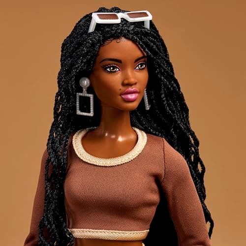 Barbie Kit Neutre Basics 002 avec poupée Personnalisable, vêtements Taille Unique, Corps articulé et tête Interchangeable, JJX36 - Image 6