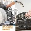 Air Fryer Accessories for Instant Pot Vortex 6 in 1 6 QT Gourmia GAF735 GAF685 6 QT Air Fryer, Original Air Fryer Replacement Tray Grill Pan Plate Crisper Plate Rack Parts, Dishwasher Safe - Image 6