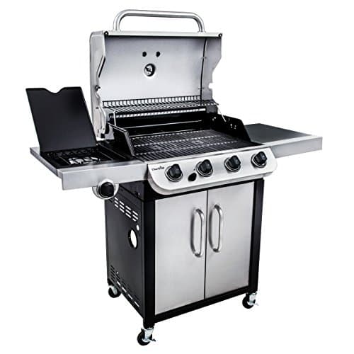 Char-Broil Convective Series 440S -- 4 burner gas grill with side burner, stainless steel finish. - Image 4