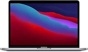 Apple 2020 Apple MacBook Pro with Apple M1 Chip (13-chip, 8GB RAM, 256GB SSD Storage) (Azerty French) Space Grey (Refurbished)