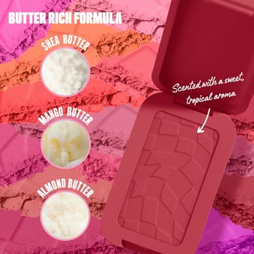 NYX PROFESSIONAL MAKEUP - Powder blush, enriched with mango butter, almond butter & shea butter - Melting texture - Vegan formula - Buttermelt Blush, Shade: Back and Butta - Image 3