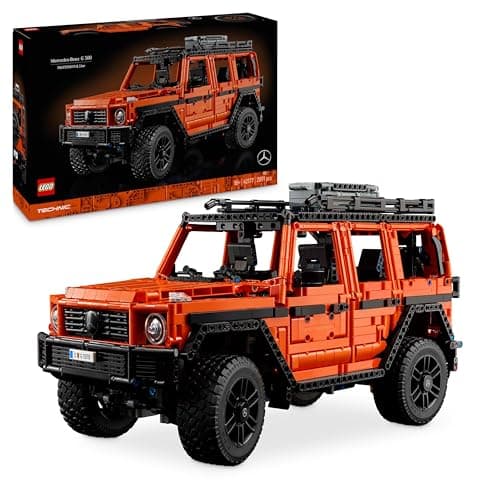 LEGO Technic Mercedes-Benz G 500 PROFESSIONAL Line - Maquette Voiture à Construire pour Adultes - Modèle de Classe G - Idée Cadeau pour les Passionnés de 4x4 et Véhicules de Luxe à Collectionner 42177 - Image 3