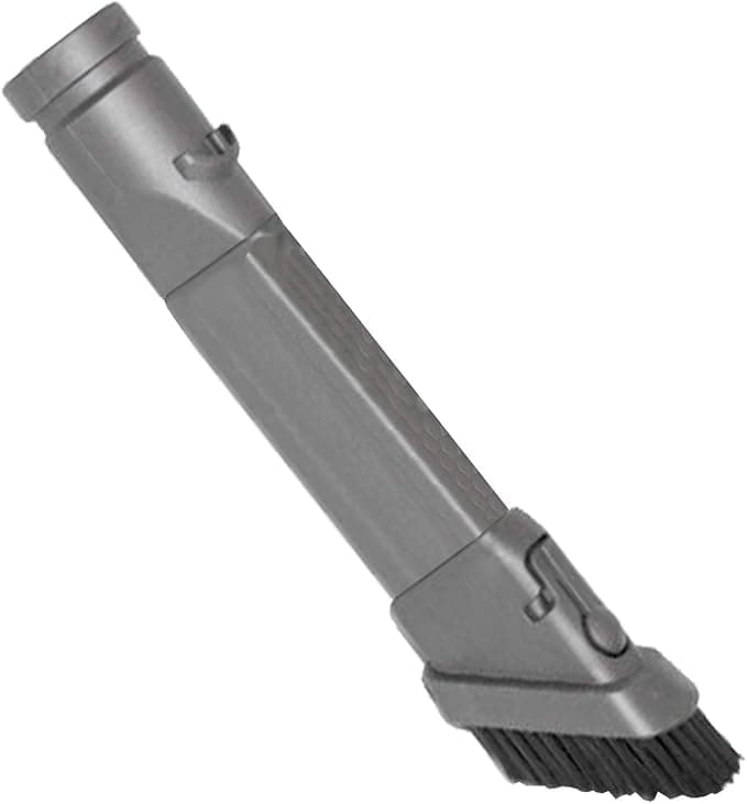 SPARES2GO Dusting Brush and Crevice Tool Flat for Dyson DC22 DC25 DC27 DC33 DC35 DC39 DC40 DC50 DC59 V6 Vacuum Cleaner - Image 1
