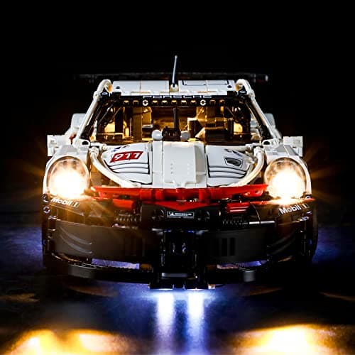 BRIKSMAX LED Lighting Kit for Lego Technic 911 RSR - Compatible with 42096 Building Blocks Model- Not Include Lego Set - Image 3