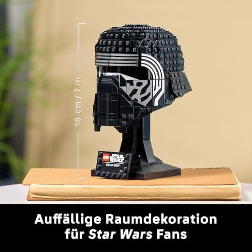 Lego Star Wars Kylo Ren Helmet Lego Kylo Ren 75415 with Tie-Interceptor Polybag 30685, Exclusive - Image 5