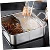 SMASOLO Cocotte à Hot Pot Chinois Double Compartiment Acier Inox avec Couvercle Casserole Épaisse pour Réunions Familiales et Usage Commercial - Image 7