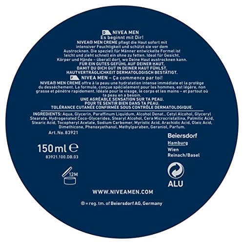 Nivea Crème pour Hommes 150 ml - Image 3