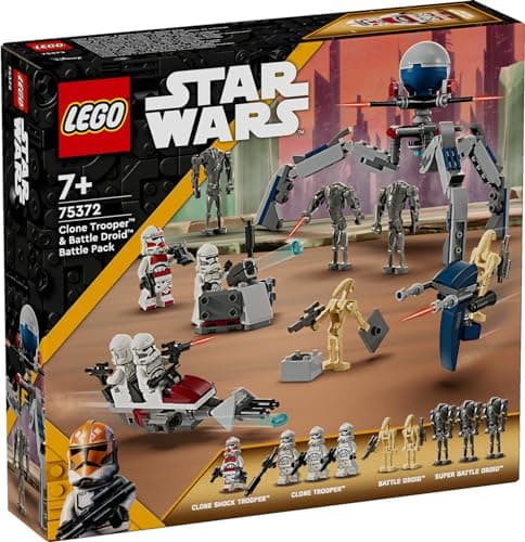 Lego Star Wars Set: 75372 Clone Trooper & Battle Droid Battle Pack, 75359 Clone Trooper from 332nd Company Battle Pack & 75345 501st Clone Troopers Battle Pack - Image 3