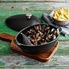 STAUB Cast Iron Mug, Diameter 25 cm, 2 L, Matt Black - Image 3