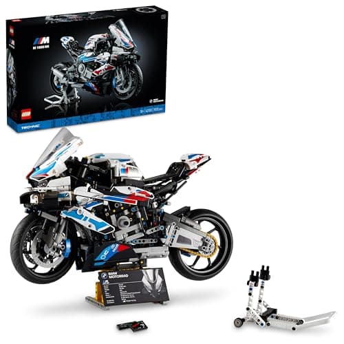 LEGO 42130 Technic BMW M 1000 RR Modèle Réduit de Moto Pour Adulte, Maquette Pour Construction et Exposition, Idée de Cadeau - Image 3