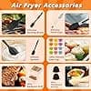 29Pcs Accessoire Air Fryer pour Ninja Foodi Flex 10,4 L AF500EU COSORI 10L, Moule Silicone Air Fryer pour Ninja AF500EUCP, Accessoires Air Fryer Ninja 10.4L, Plat pour Ninja Max AF500EU - Image 6