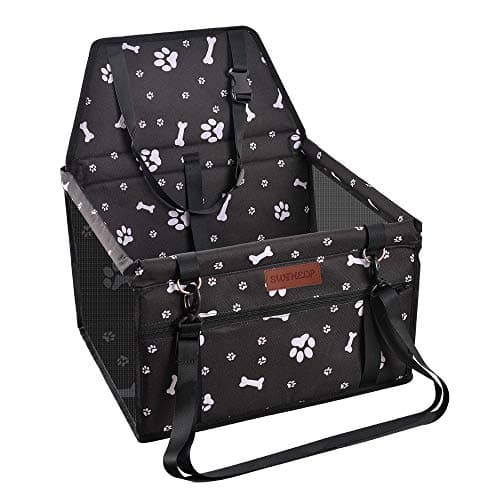SWIHELP Dog and Cat Carrier Bag with Booster Seat Belt for Pet Car Bag Breathable for Pet Cat Dog. - Image 3