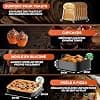 UNBOX Air Fryer Accessories Compatible with Philips 2000 Series 6.2L (NA230), Cecotec 5.5L, Moulinex 6.5L, Ninja 4.7L, COSORI 5.5L - With Reusable Silicone Airfryer Mould, Pizza Tray - Image 4
