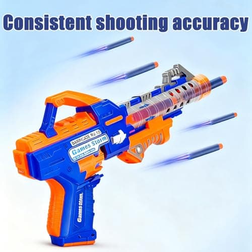 Balle Nerf, 200PCS Munition Nerf, Mousse Recharge De Fléchettes, 7.2cm MunitionNerf pour NerfN-Strike Elite Series Blasters Kid Toy Gun - Image 6