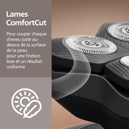 Philips Head Shaver Pro 5000 Series - Rasoir pour la tête pour hommes et femmes, tête flexible à 360° et lames ComfortCut pour un rasage efficace tout en douceur pour la peau, modèle HS5980/15 - Image 6