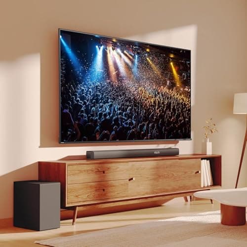 Hisense Barre de Son HS3100-3.1CH - Système Son Surround, 480W Puissance sonore, Caisson de Basse sans Fil 6.5”, Enceintes Satellites, Dolby Digital Plus et DTS Virtual:X, EzPlay et Bluetooth 5.3 - Image 4