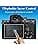 Screen Protectors for Sony A7 IV Alpha 7 IV A7IV 7IV Tempered Glass and Hot Shoe Cover 0.3 mm 9H Hardness – Pack of 3 + 2 - Image 6