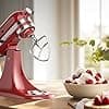 GVODE Stainless Steel Flat Beater for KitchenAid, Kitchen Aid Hook Accessory with Tilting Head, Fits 4.3 & 4.7/4.8L Bowls, Dishwasher Safe - Image 8