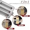 KitchenAid Pasta Maker Accessory Metal Pasta Maker Accessory 3 in 1 Accessory for KitchenAid Pastry Processor 8 Levels Adjustable Thickness - Image 3
