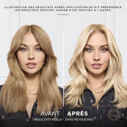 L'ORÉAL PARIS Permanent Hair Colour Long-Lasting and Bright 100% Covers White Hair - Preference - Shade : Florida (7.3), Golden Blonde - Image 3