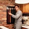 Capsule Holder Compatible with Original Nespresso Magnetic Capsule Dispenser No Drilling for 40 Coffee Capsules - Image 4