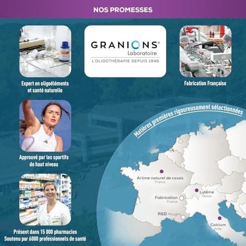 Granions Vitamineris Senior 1000mg - 28 Effervescent Tablets = 1 Month - Special for 50 Years and Above - Cognitive Functions - Immunity - 20 Vitamins, Minerals and Active - Made in France - Image 7
