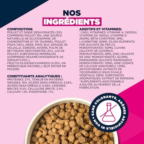 EUKANUBA Life Care Croquettes Chien Adulte Moyenne Race 1 à 7 Ans, Riche en Poulet Frais, Maintient d’Un Poids Optimal, L-Carnitine, Oméga 3&6, FOS, sans colorants, arômes artificiels ni OGM – 15 kg - Image 9