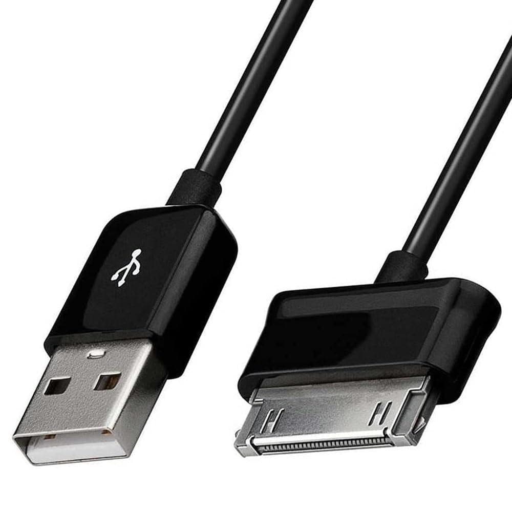 acce2s USB Cable for Samsung Tablet 1st Generation Galaxy Note 10 1 Tab 2 P5100 P5110 7 0 P3100 P3110 10 1 P7500 8 9 P7310 P1000 30 Pins Type ECC1DPOUBE 1m Sync and Load capacity