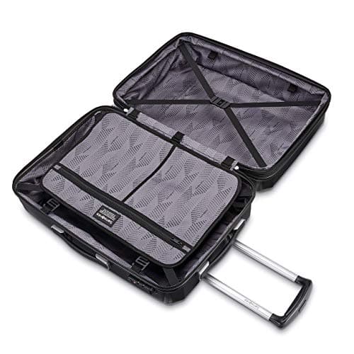 Samsonite Winfield 3 DLX Hard Case with Swivel Wheels, Black, Winfield 3 DLX Expandable Hard Case with Swivel Wheels - Image 4