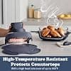 Crispi PowerPod Ninja Custom Silicone Coaster for Air Fryer Accessories Heat Resistant Non-Slip Counter Protector - Image 3