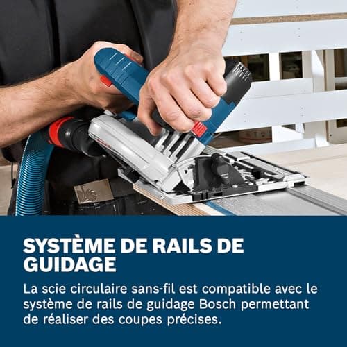 Bosch Professional 18V System cordless circular saw GKS 18V-57 G (blade diameter: 165 mm, cutting capacity: 57 mm, with L-BOXX) - Image 5