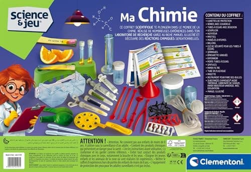 Clementoni | Science & Play – My Chemistry for Children 8+ | Scientific Kit with 170 Educational Experiments | STEM Activity with Laboratory Equipment | Discovery of Chemical Reactions - Image 5