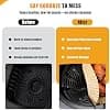 200 Sheets Baking Paper for Airfryer Ninja CRISPi - Compatible with Models FN101EUGY, FN101EUST, FN101EUSG (3.8L & 1.4L) - Non-stick Fryer Accessory Oil Free - Image 5