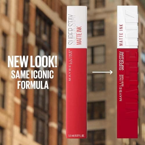 Maybelline New-York – Rouge à Lèvres Mat Liquide – Longue Tenue – Superstay Matte Ink – Teinte : Soloist (140), 5 ml - Image 7