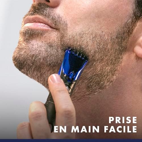 Gillette Men's Body & Beard Trimmer, All in One Electric Shaver and Sculptor with Braun Technology, 1 ProGlide Blade, 3 Clogs, Waterproof, Precision Shaver on Face and Torso - Image 7