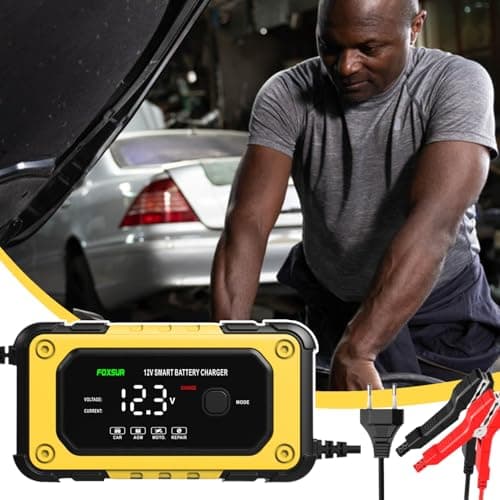 Portable Battery Jump Starter - Portable Battery Booster with LCD Display - Powerful 12V Equipment for Automobiles Trucks and Road Emergency - Image 4