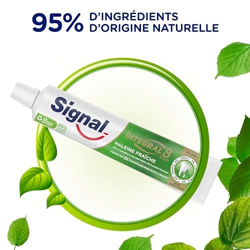 SIGNAL - Integral 8 Nature Fresh Breath Toothpaste Prebiotic Effect -Complete Protection 3x more effective - 95% ingredients of natural origin - 75 ml - Image 7