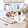 MEKO 3 in 1 Tablet Stylus Pen for iPad Samsung Tablet Smartphone, Highly Sensitive and High Precision Touch Stylus Pen with 10 Replacement Tips (Black + Rose Gold) - Image 4