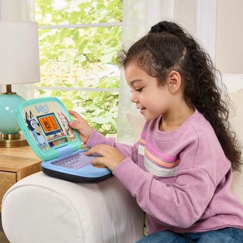 VTech - Bluey, My Interactive Computer, Children's Computer with Backlit Screen, 10 Educational Activities and Games, Gift for Children from 3 to 7 Years - Image 6