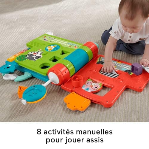 Fisher-Price HCL07 – Large Event Book Sitting & Steh from 6 to 36 Months - Image 3