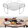 Air Fryer Grill Accessories, Stainless Steel Grill & Steaming Rack for 3.5-5.8QT, Dehydration Rack for Ninja Power Air Fryer (20.5x20.5x9cm) - Image 7