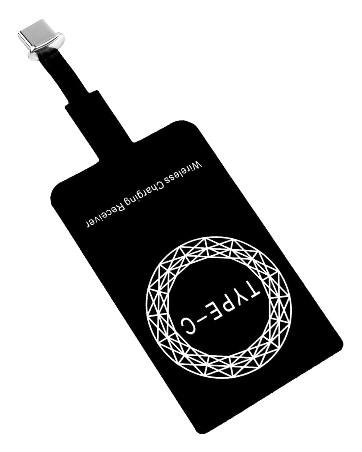 Ultra Fast Wireless Charging Receiver and Adapter 1300mA Type C Qi Wireless Charging Receiver USB Type C Adapter for Google Pixel Samsung Galaxy S21 A52s A72 A32 A12 A51 A50 Android USB C - Image 1