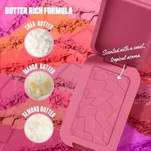 NYX PROFESSIONAL MAKEUP - Powder blush, enriched with mango butter, almond butter & shea butter - Melting texture - Vegan formula - Buttermelt Blush, Shade : For the Butta - Image 3