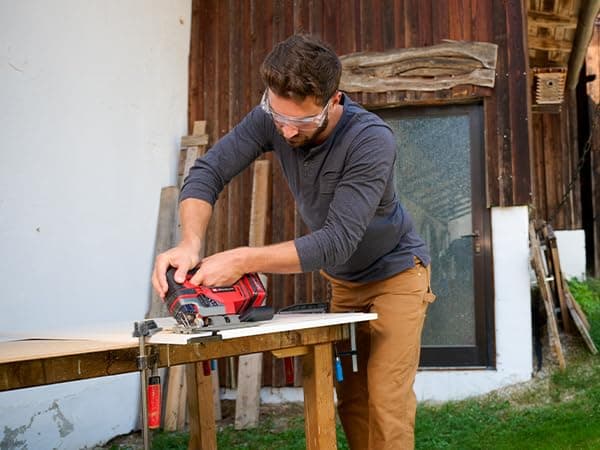 Einhell TE-JS 18/100 Li-Solo Power X-Change cordless jigsaw (18 V, cutting depth 100 mm in wood, stroke height 26 mm, angled cuts up to 45°, with blade, without battery) - Image 5