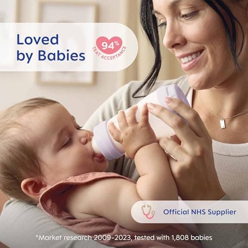 MAM Feed and Soothe Set, Anti-Colic Newborn Bottle Set Complete with Baby Soothers, Suitable from 0+ Months, Ideal Baby Gift Set For New Parents, Ivory (Designs May Vary) - Image 6